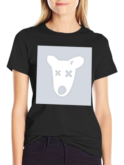 Black Graphic Tee - X-Eyed Animal