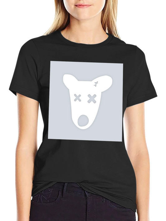 Black Graphic Tee - X-Eyed Animal
