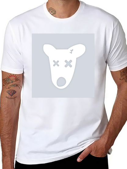 Black Graphic Tee - X-Eyed Animal