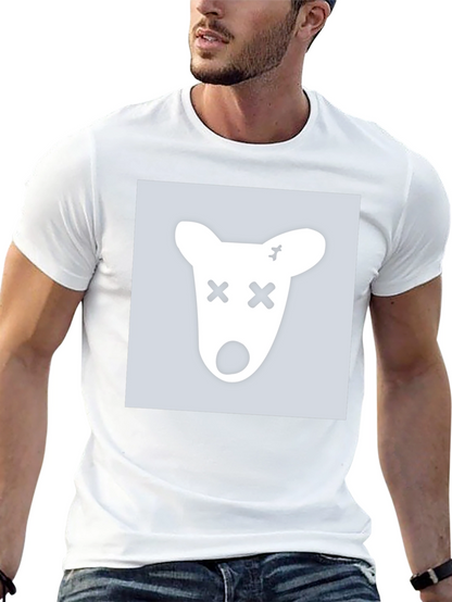 Black Graphic Tee - X-Eyed Animal