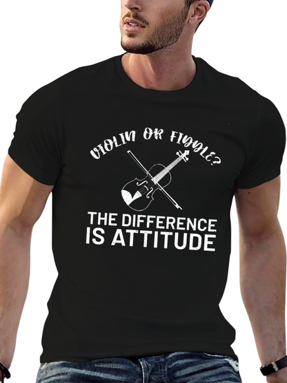 Violin or Fiddle Tee: Attitude is Key