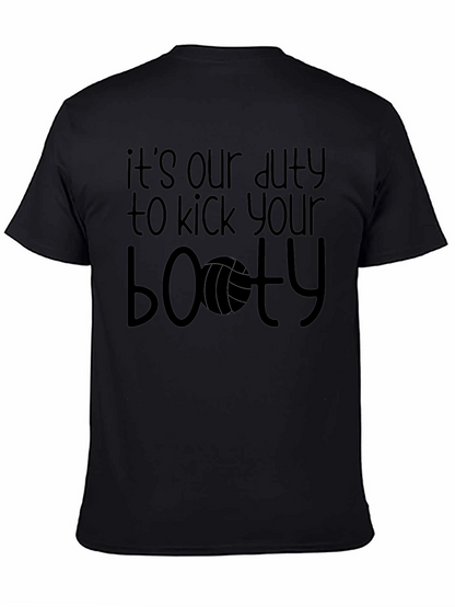 Volleyball Booty T-Shirt - Its Our Duty