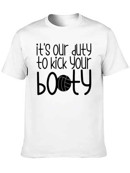 Volleyball Booty T-Shirt - Its Our Duty