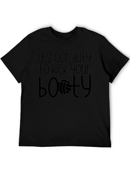 Volleyball Booty T-Shirt - Its Our Duty