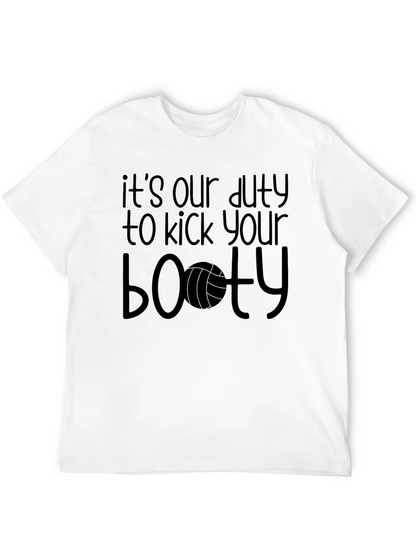 Volleyball Booty T-Shirt - Its Our Duty