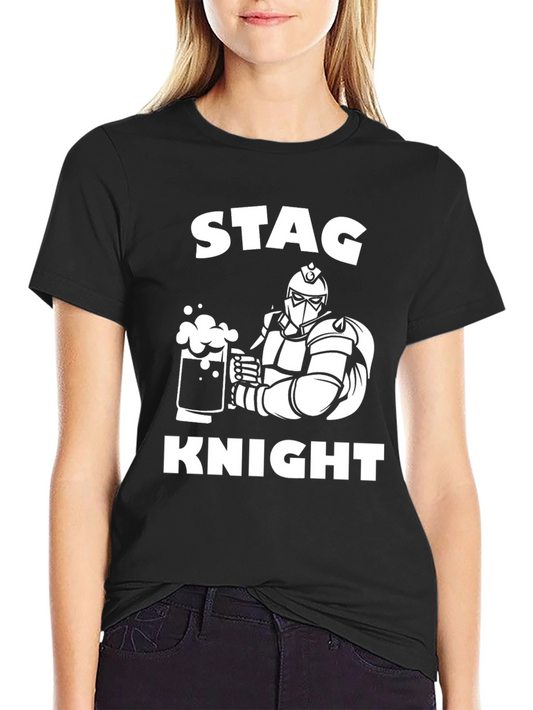Stag Knight Graphic T-Shirt