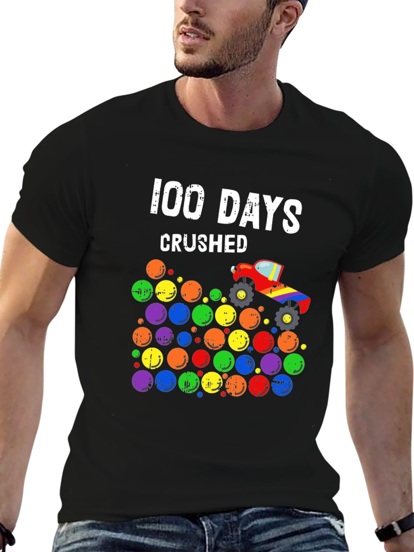 100 Days Crushed T-Shirt