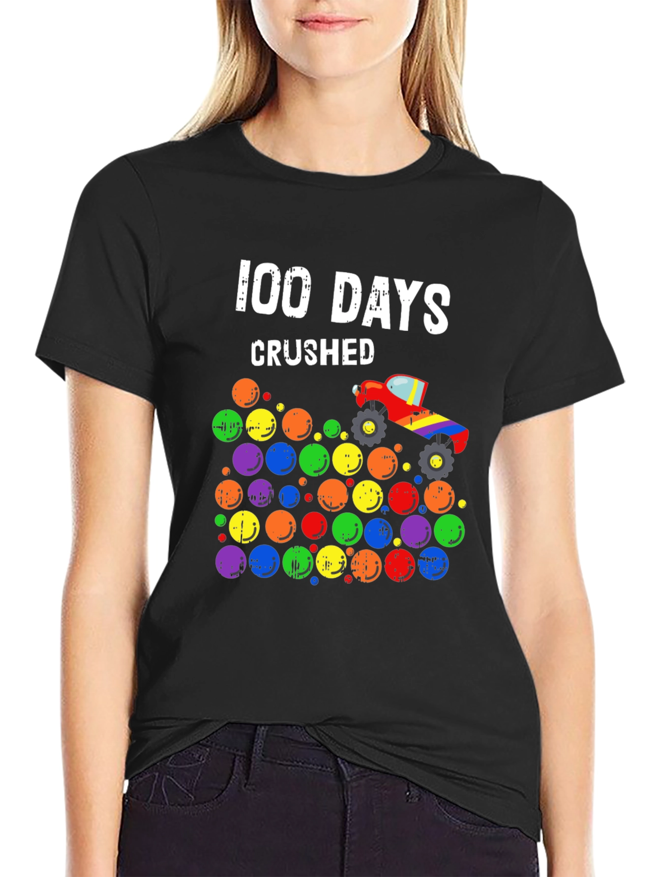 100 Days Crushed T-Shirt