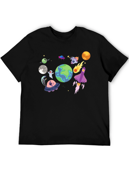 Space Adventure Graphic T-Shirt