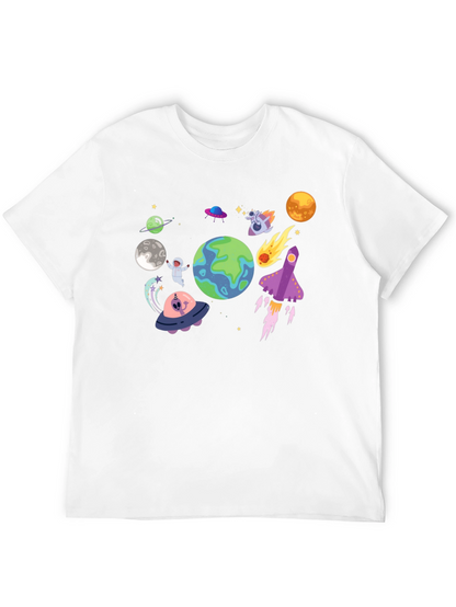 Space Adventure Graphic T-Shirt