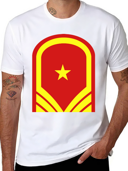 Vietnam Flag Graphic Tee - Unisex Black T-Shirt