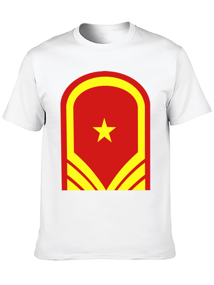 Vietnam Flag Graphic Tee - Unisex Black T-Shirt