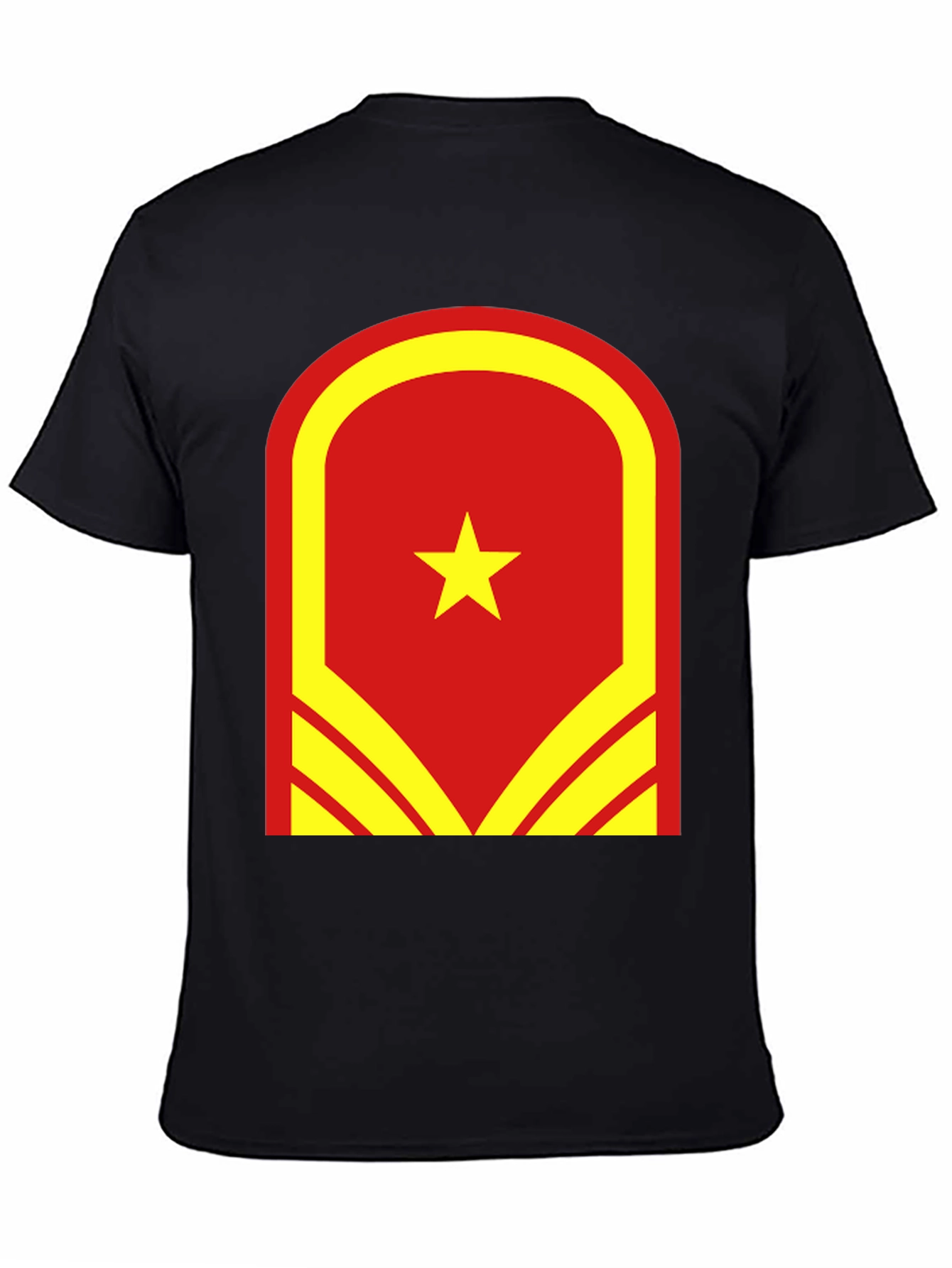 Vietnam Flag Graphic Tee - Unisex Black T-Shirt