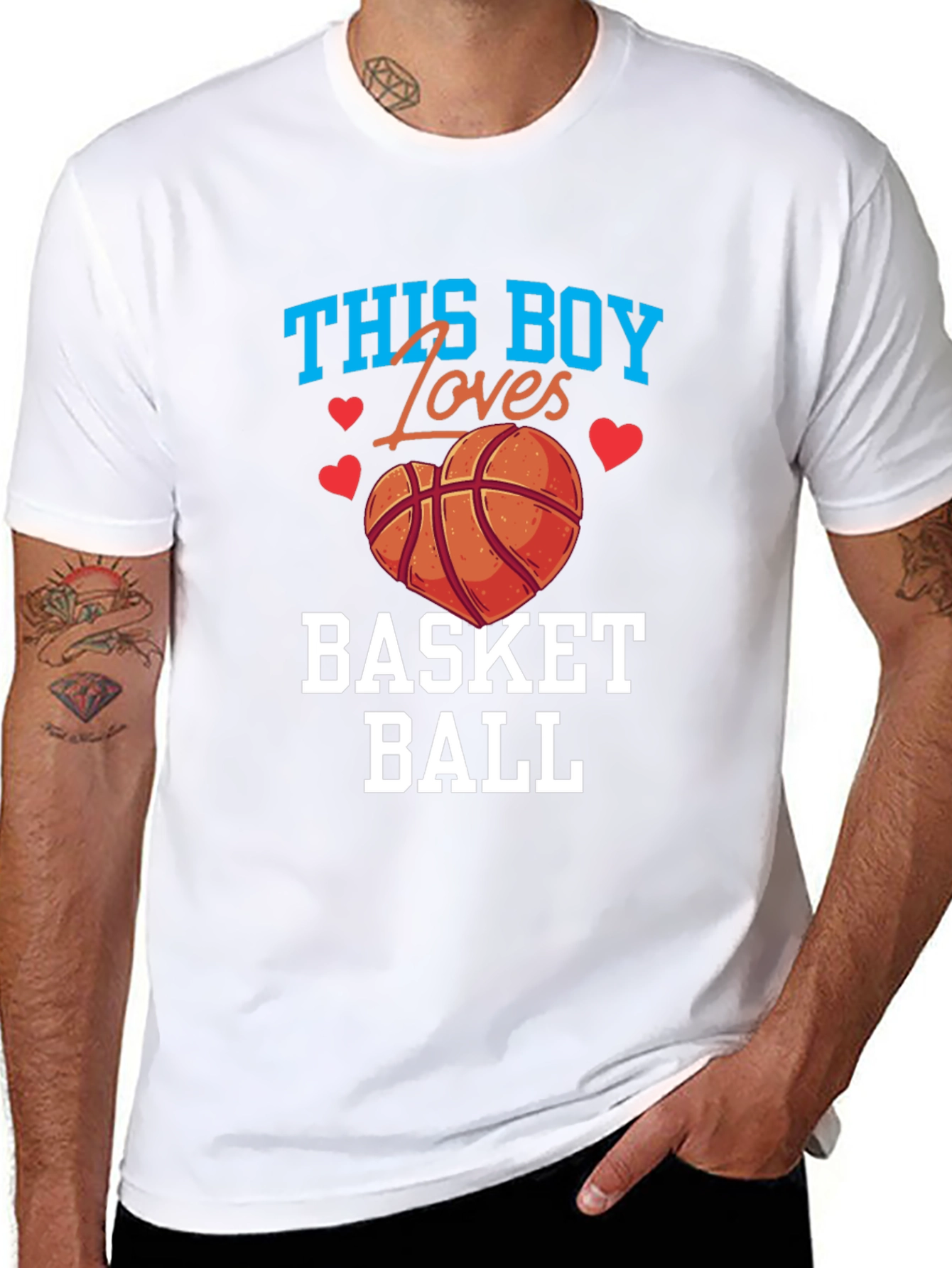 Basketball Lovers Graphic Tee