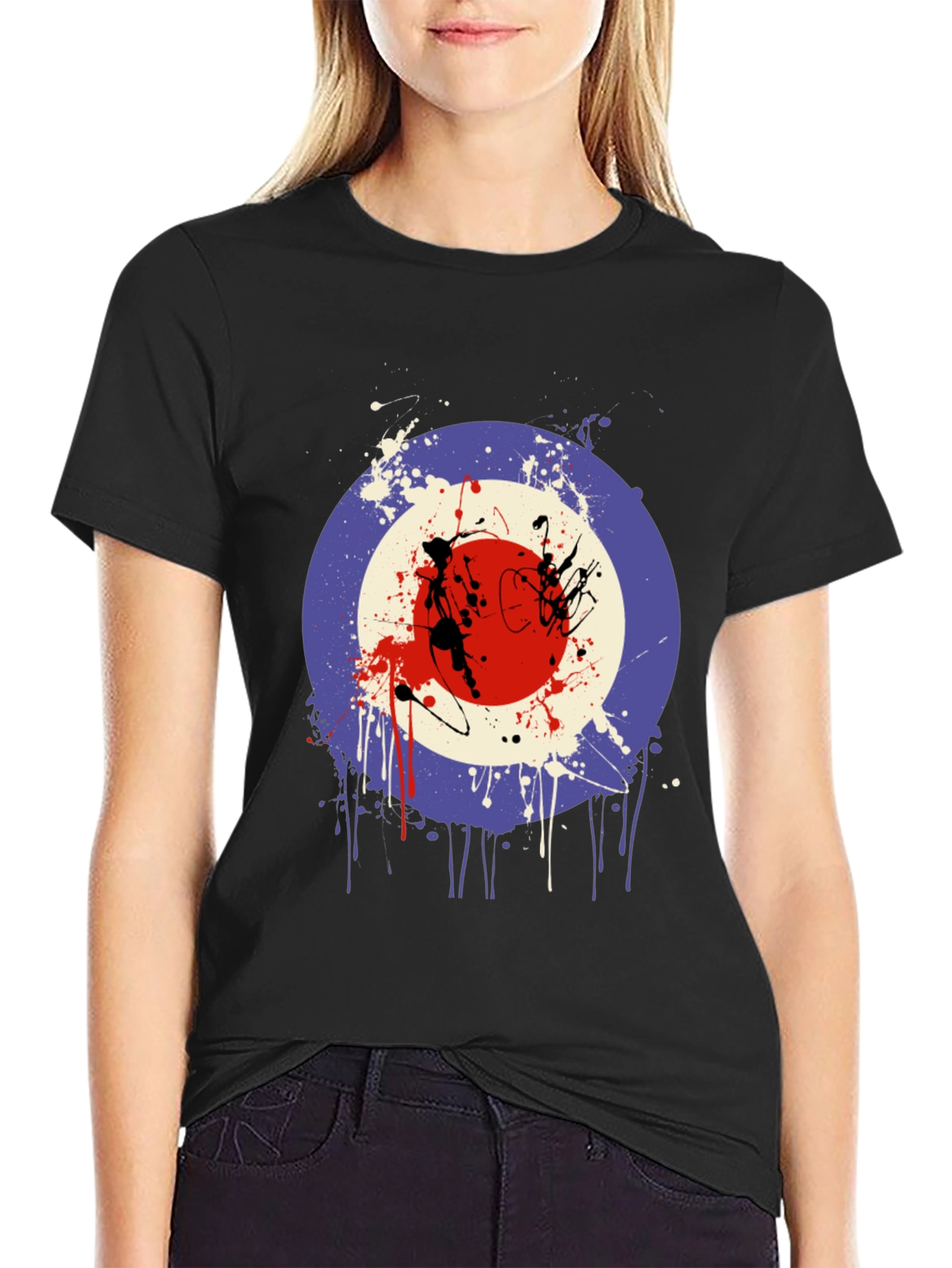 Target Splash Tee - Stylish Graphic T-Shirt