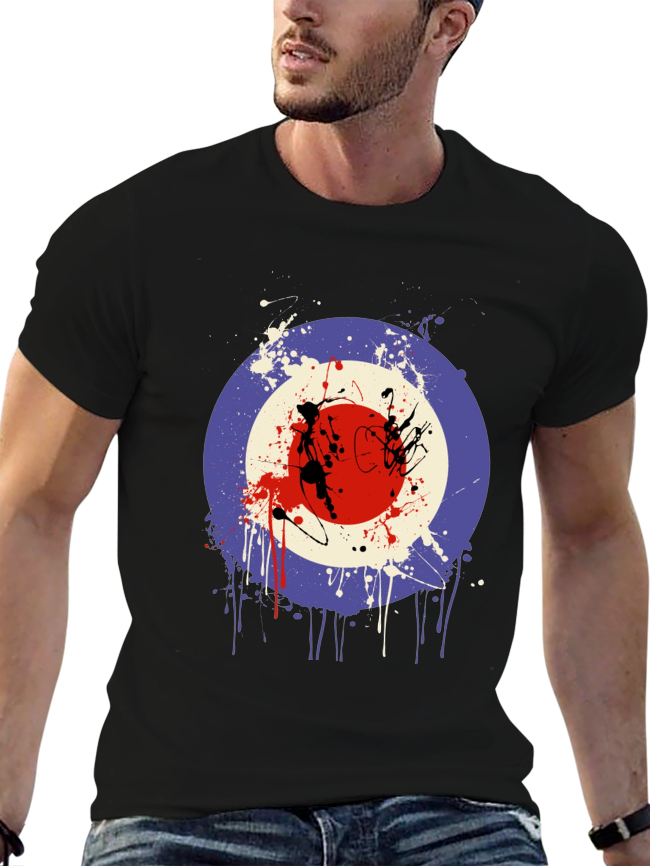 Target Splash Tee - Stylish Graphic T-Shirt