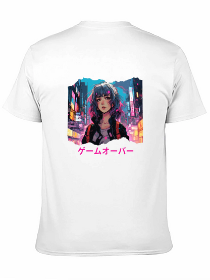 Anime Girl Game Over T-Shirt