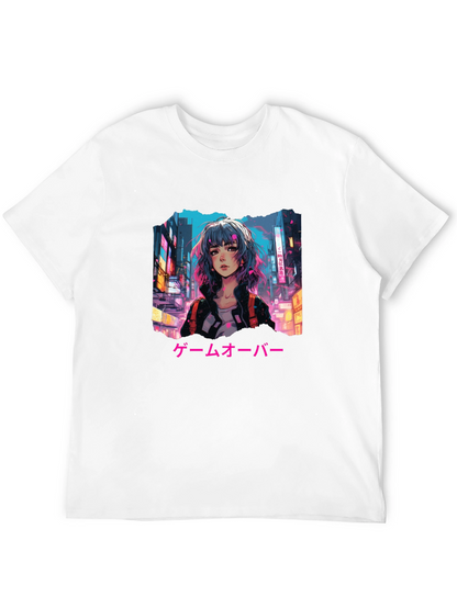 Anime Girl Game Over T-Shirt