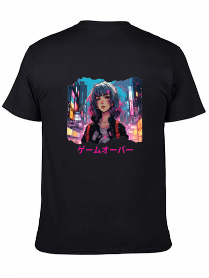 Anime Girl Game Over T-Shirt