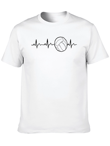 Volleyball Heartbeat T-Shirt