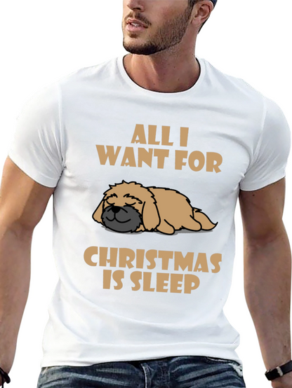 All I Want for Christmas is Sleep T-Shirt