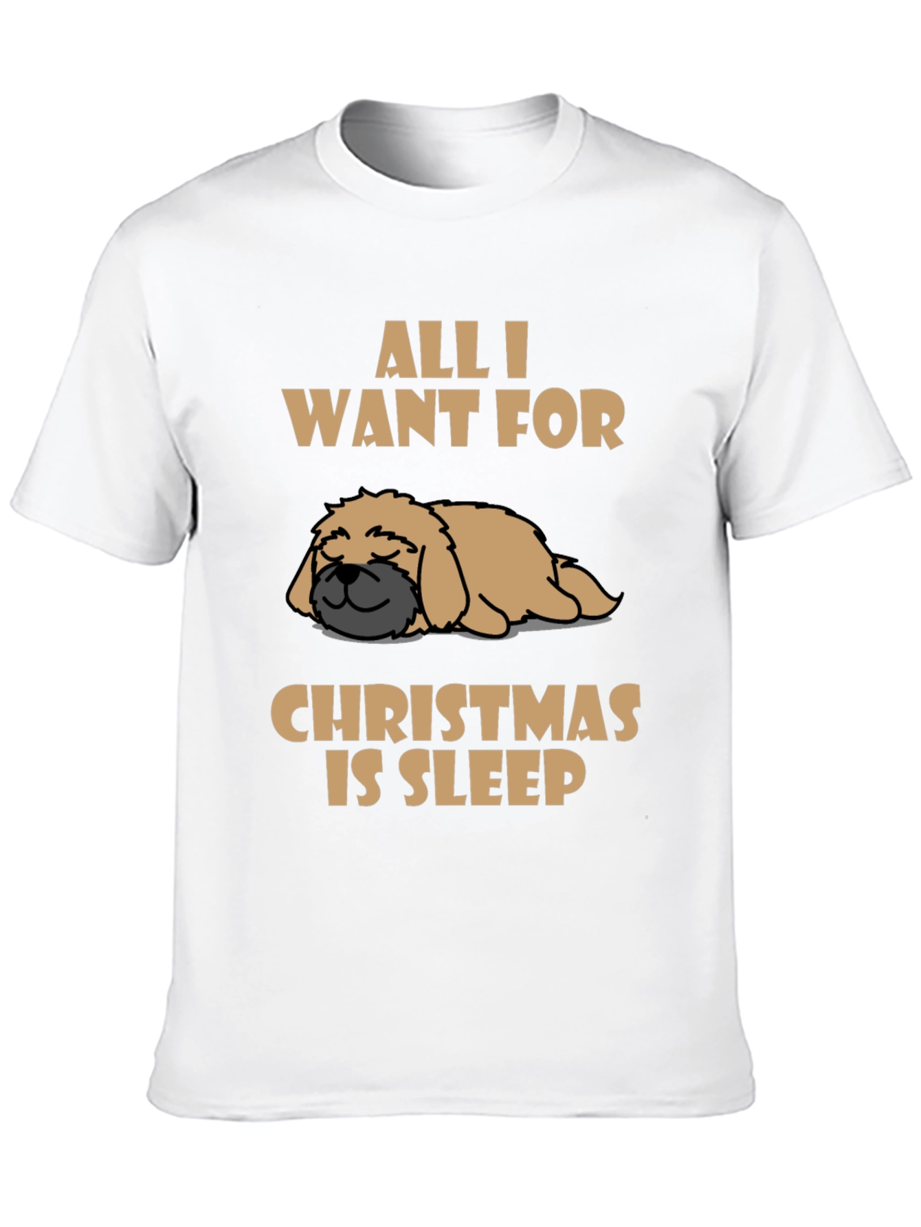All I Want for Christmas is Sleep T-Shirt