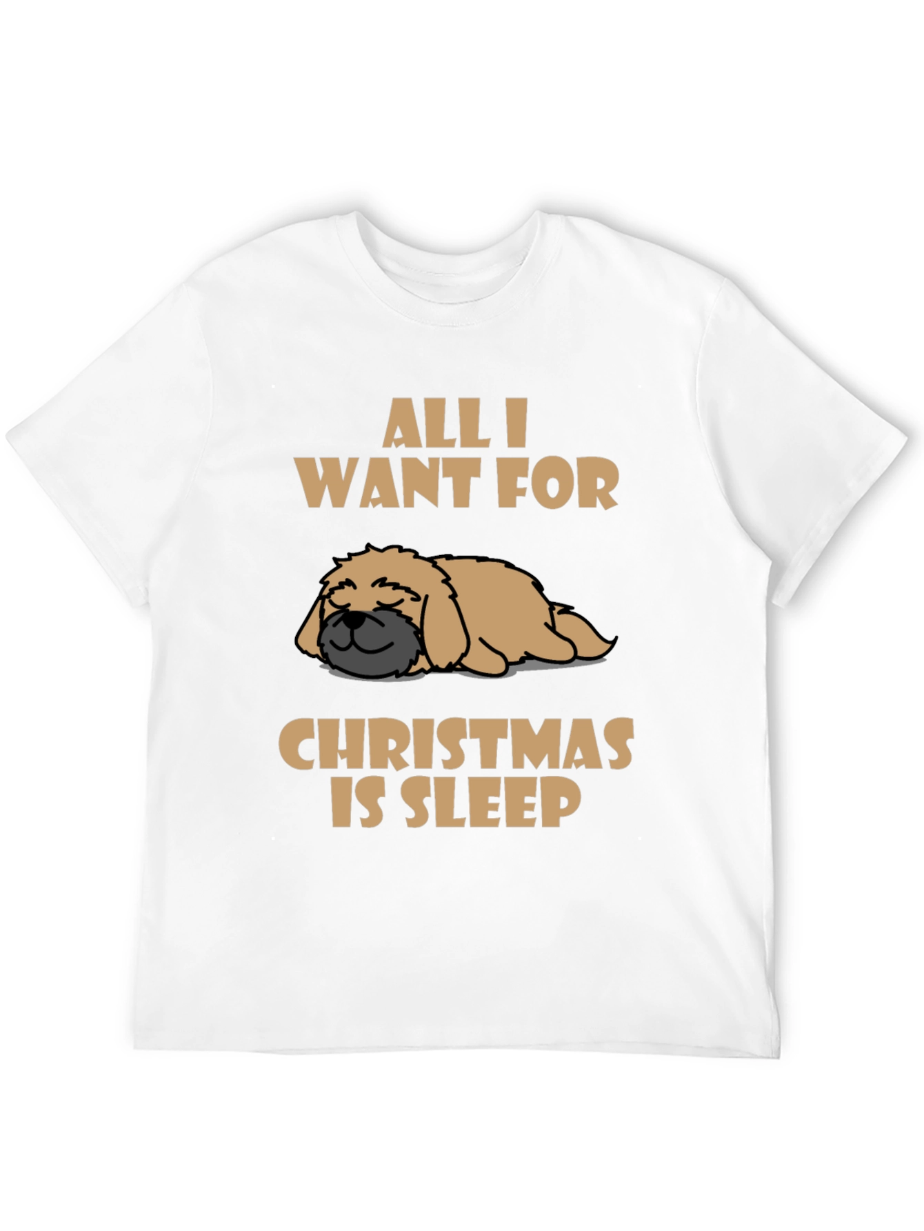 All I Want for Christmas is Sleep T-Shirt