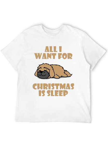 All I Want for Christmas is Sleep T-Shirt