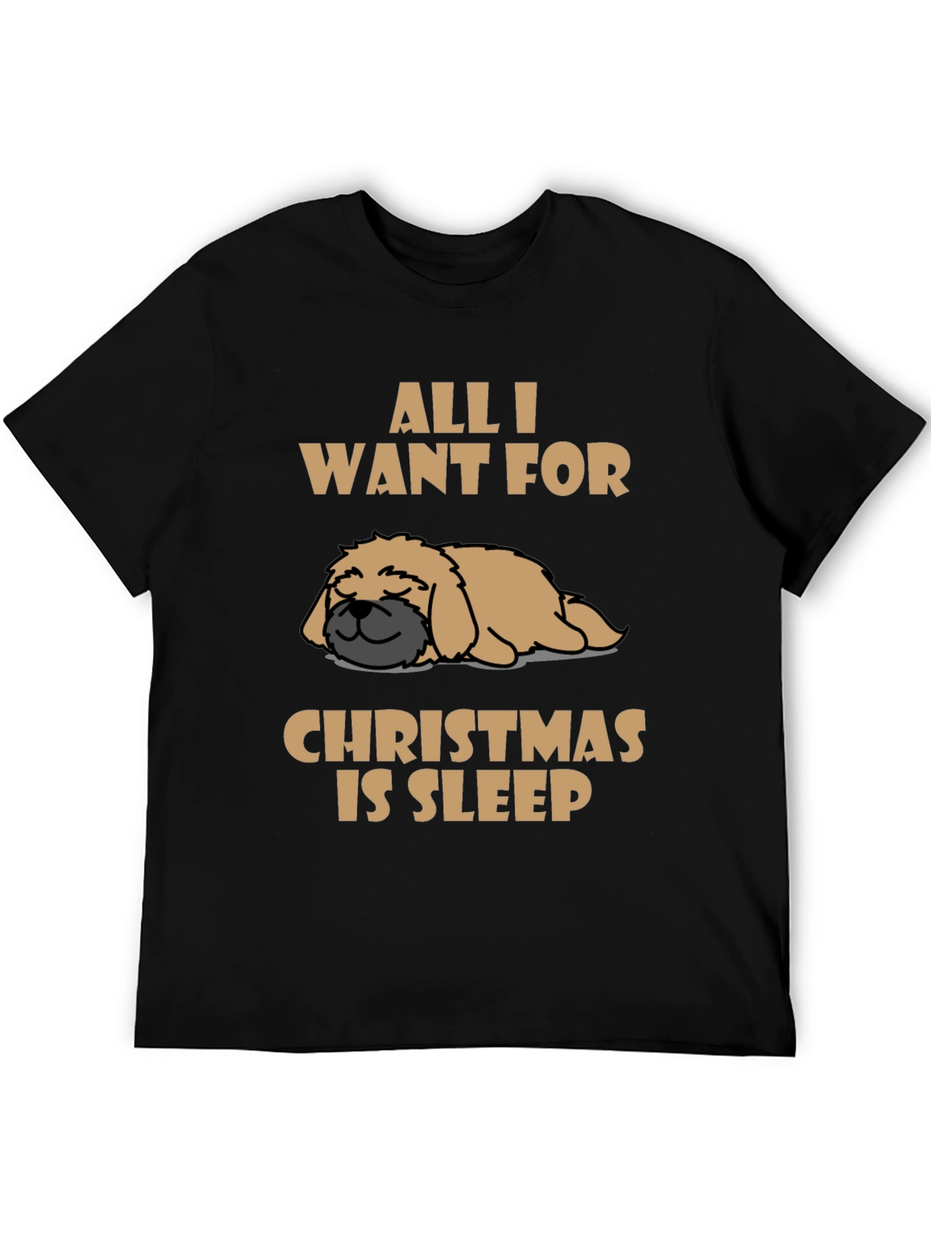 All I Want for Christmas is Sleep T-Shirt