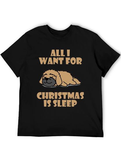 All I Want for Christmas is Sleep T-Shirt