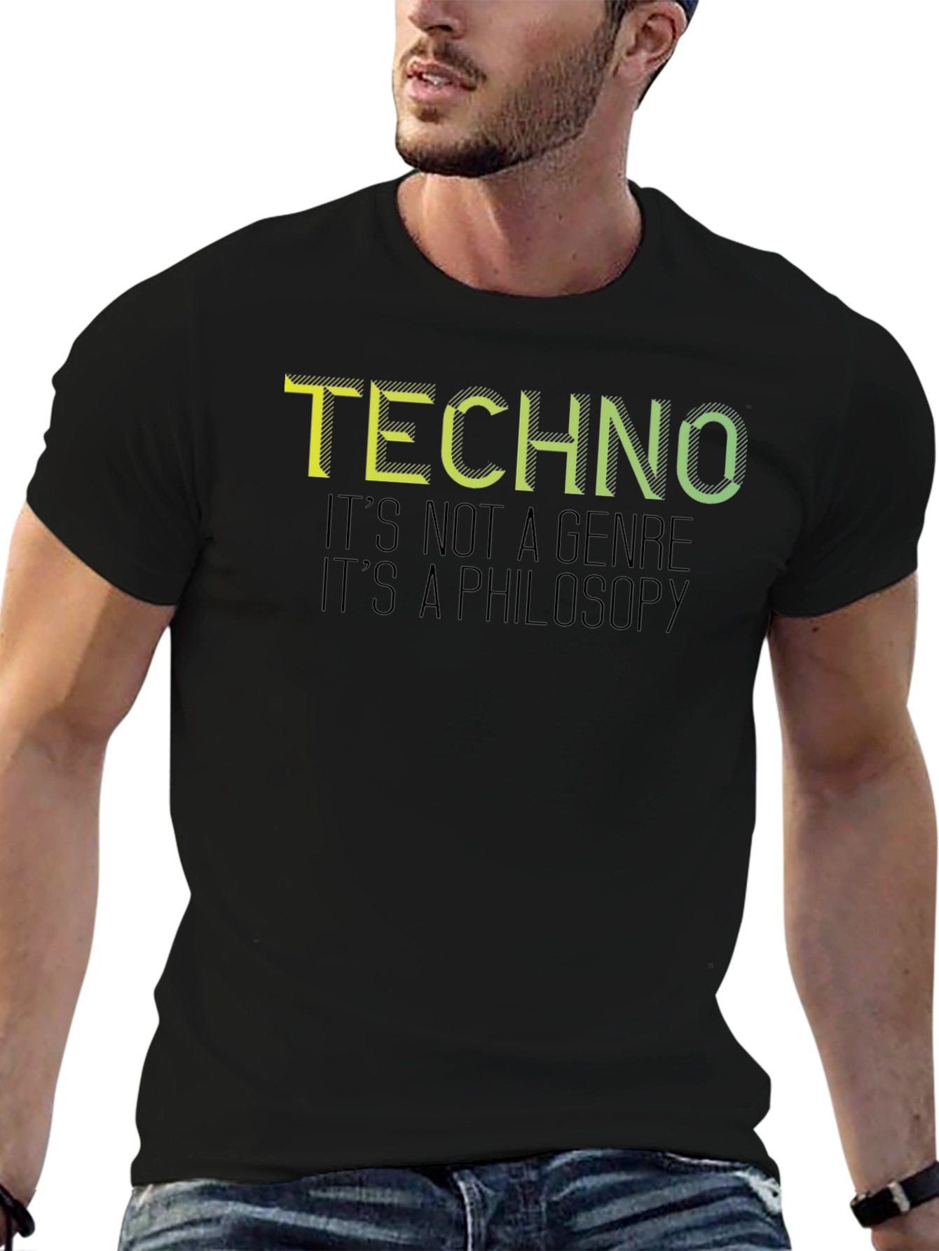 Techno Philosophy T-Shirt - Music Lover Tee