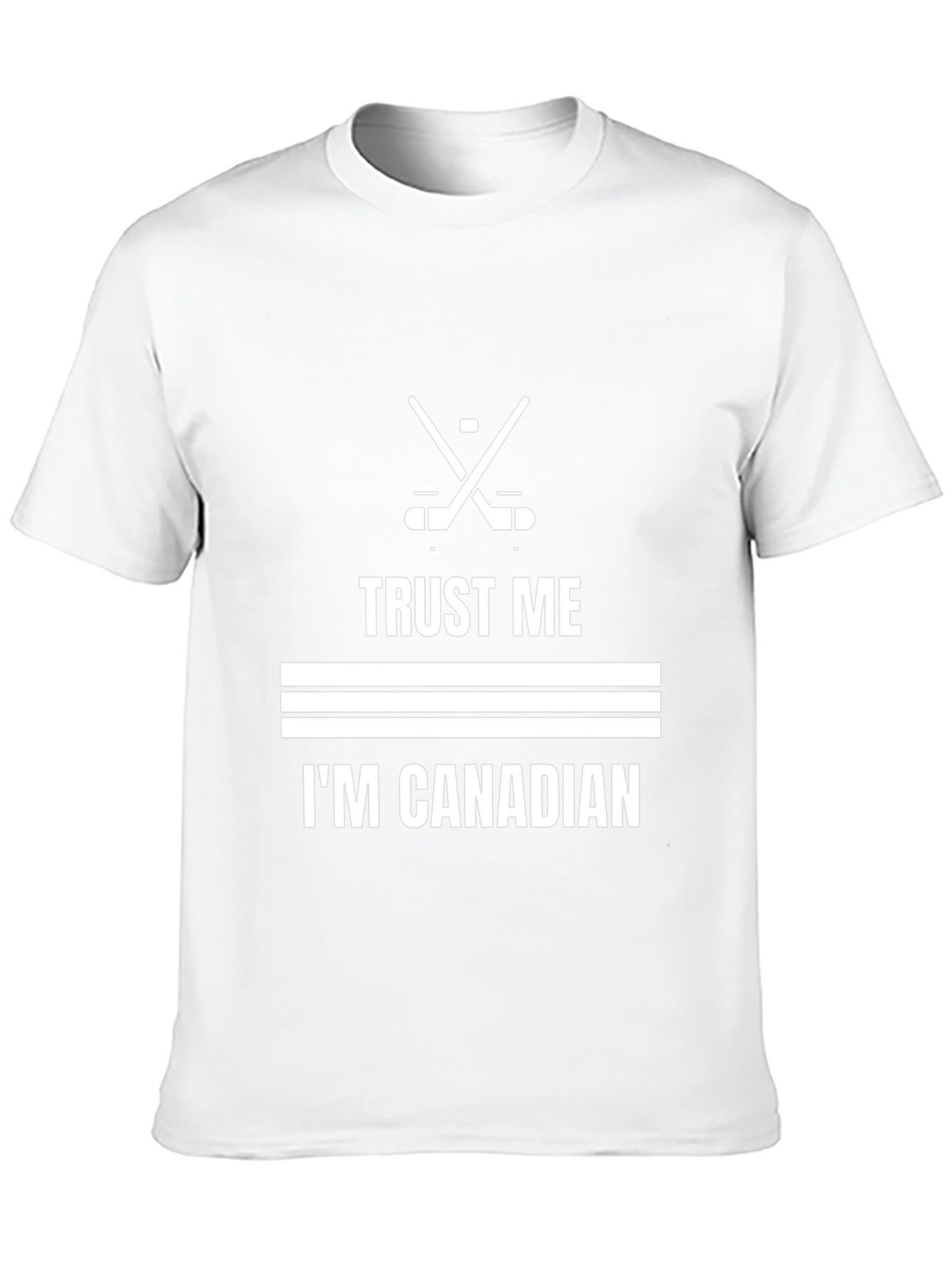 Trust Me Im Canadian Hockey T-Shirt