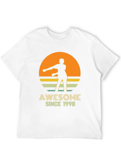 Awesome Since 1998 Black Graphic Tee
