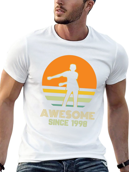 Awesome Since 1998 Black Graphic Tee
