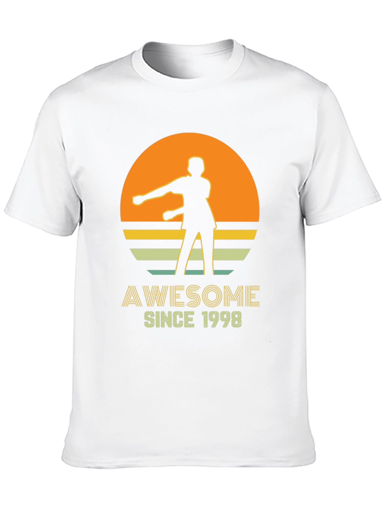 Awesome Since 1998 Black Graphic Tee