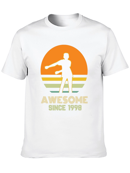 Awesome Since 1998 Black Graphic Tee