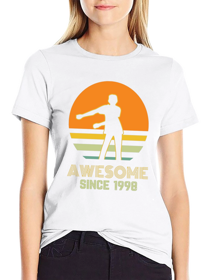 Awesome Since 1998 Black Graphic Tee