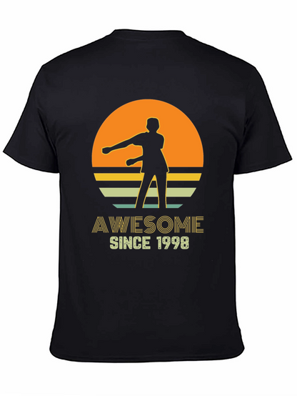 Awesome Since 1998 Black Graphic Tee