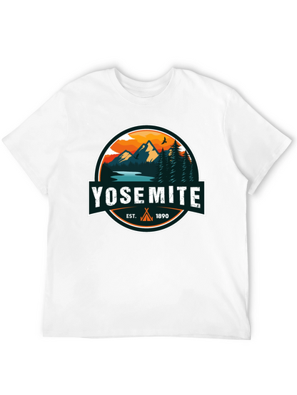 Yosemite Est. 1890 Black Graphic T-Shirt