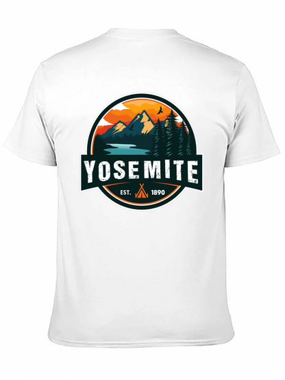 Yosemite Est. 1890 Black Graphic T-Shirt