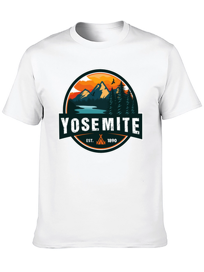 Yosemite Est. 1890 Black Graphic T-Shirt