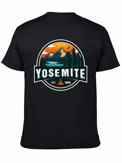 Yosemite Est. 1890 Black Graphic T-Shirt