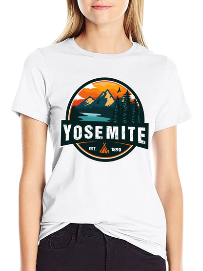 Yosemite Est. 1890 Black Graphic T-Shirt