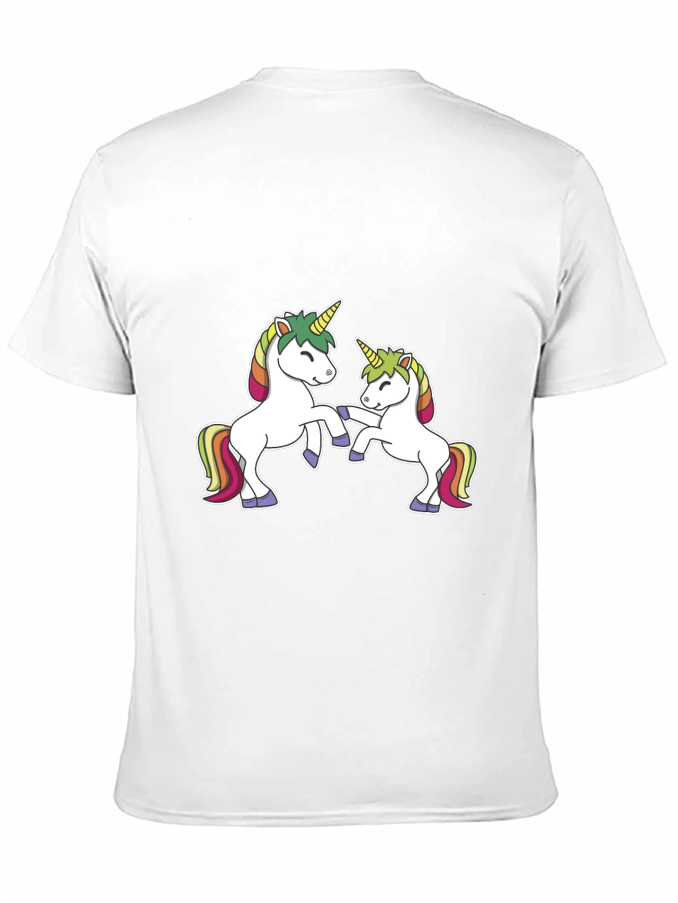 Unicorn T-Shirt - Black Cotton Blend