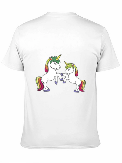 Unicorn T-Shirt - Black Cotton Blend