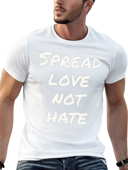 Spread Love Not Hate Graphic Tee