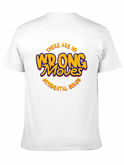 There Are No Wrong Moves Black T-Shirt