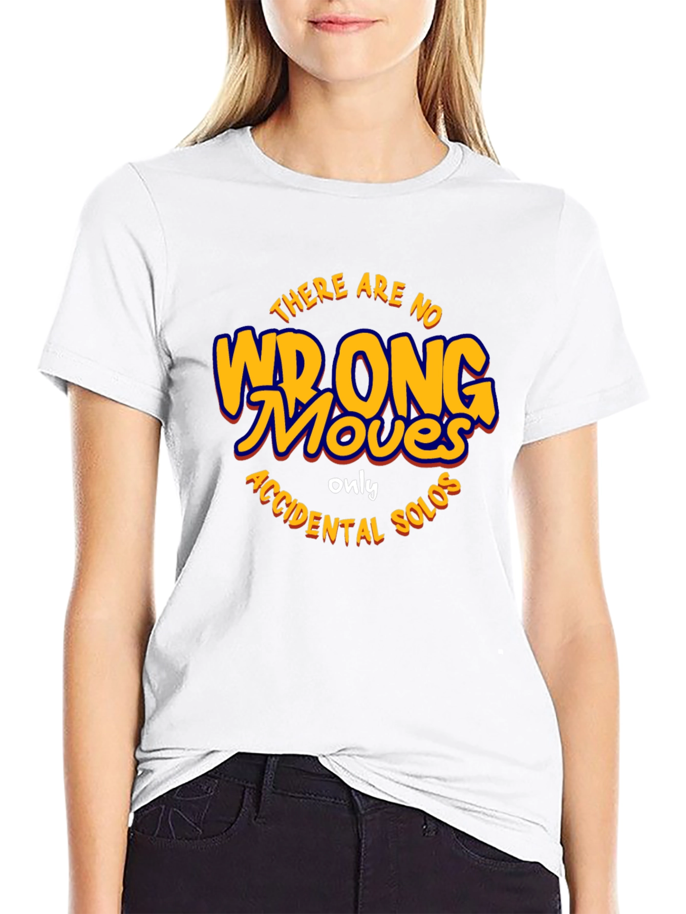 There Are No Wrong Moves Black T-Shirt