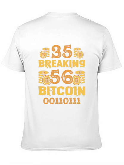Bitcoin Breaking T-Shirt 35-56 Crypto BTC