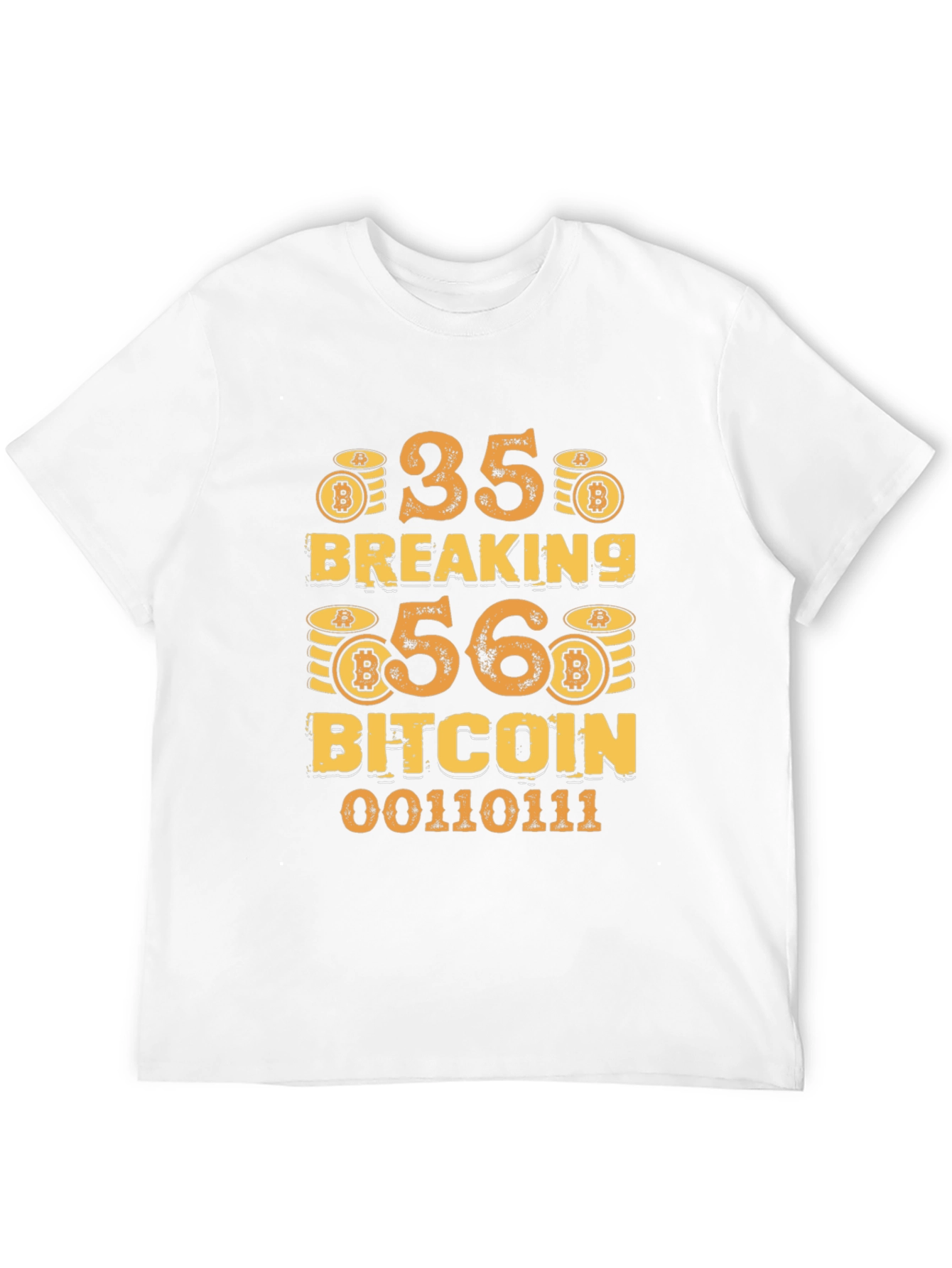 Bitcoin Breaking T-Shirt 35-56 Crypto BTC